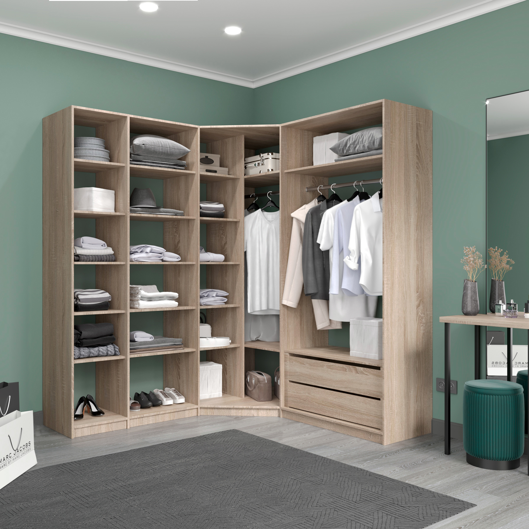 Модульные гардеробные